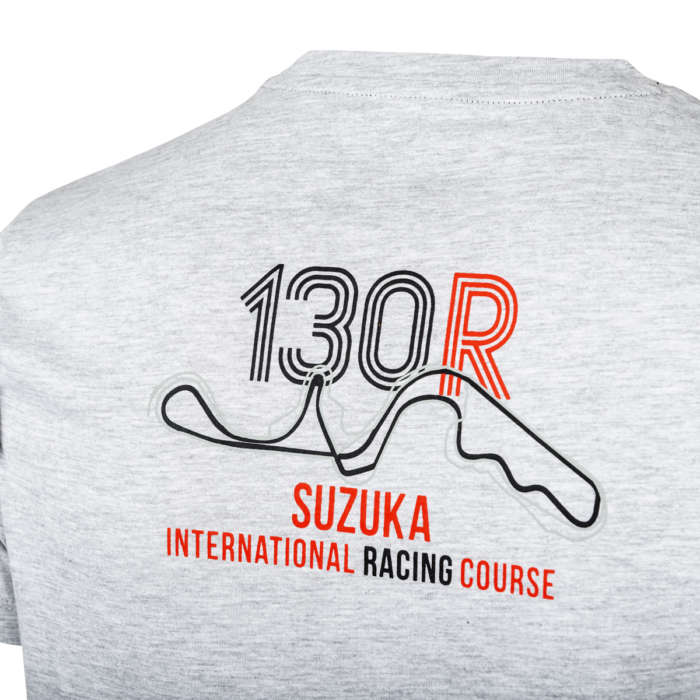 CAMISETA 130R SUZUKA CIRCUIT GREY - Imagen 3