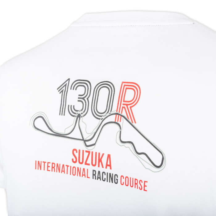 CAMISETA 130R SUZUKA CIRCUIT WHITE - Imagen 3