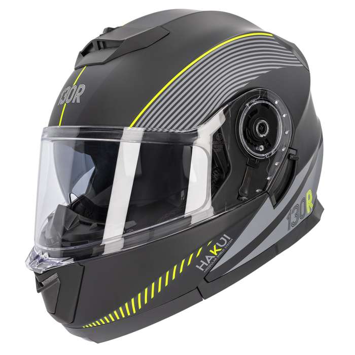 HAKUI V2 STELLAR MATT BLACK/YELLOW FLUO - Imagen 2