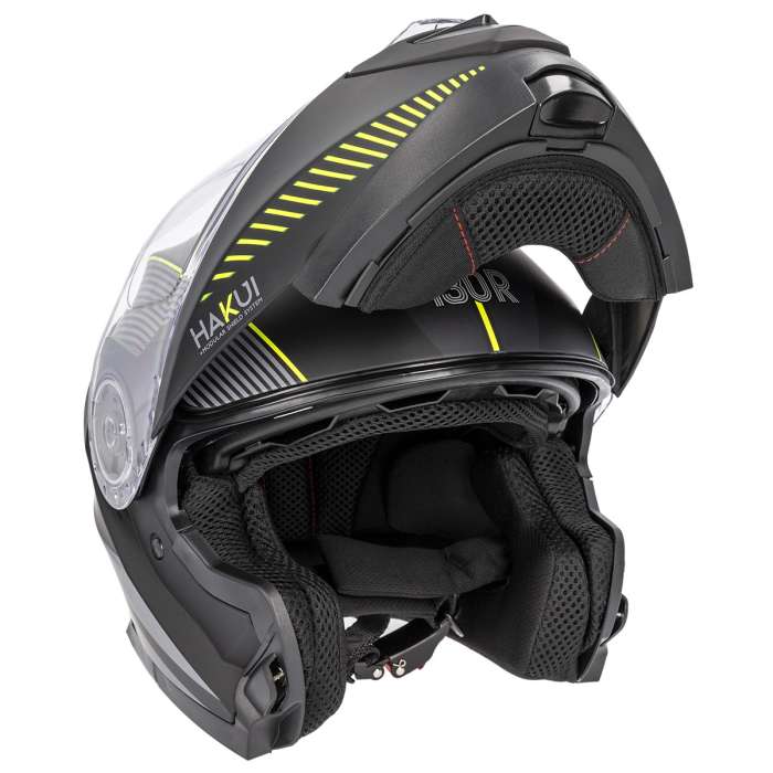 HAKUI V2 STELLAR MATT BLACK/YELLOW FLUO - Imagen 8