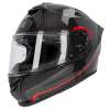 HELMET 130R KASHIMA CARBON GT GLOSS BLACK RED - Image 2