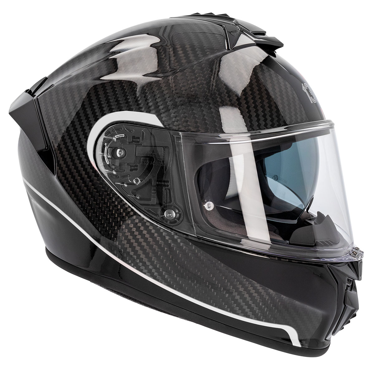 KASHIMA CARBON GT GLOSS BLACK / WHITE - Imagen 5